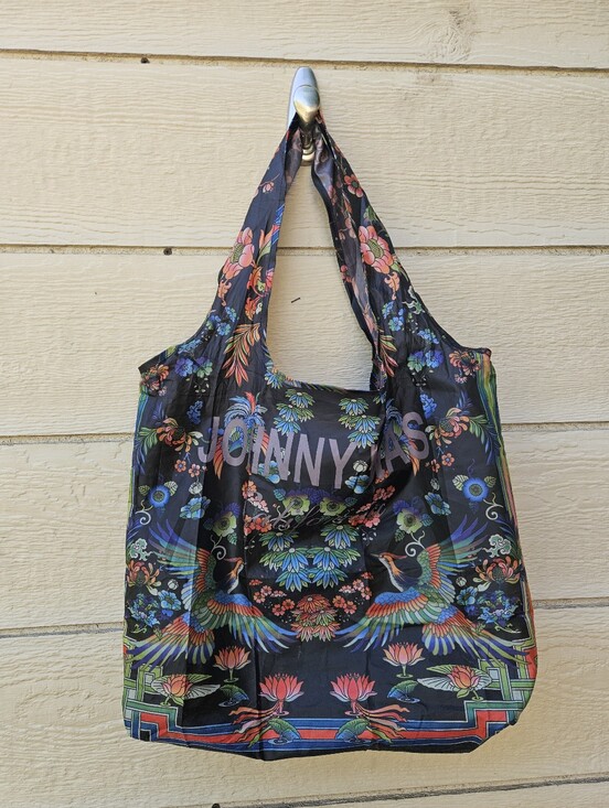 Johnny Was Handbags - Johnny Was floral packable reusable shopping bag